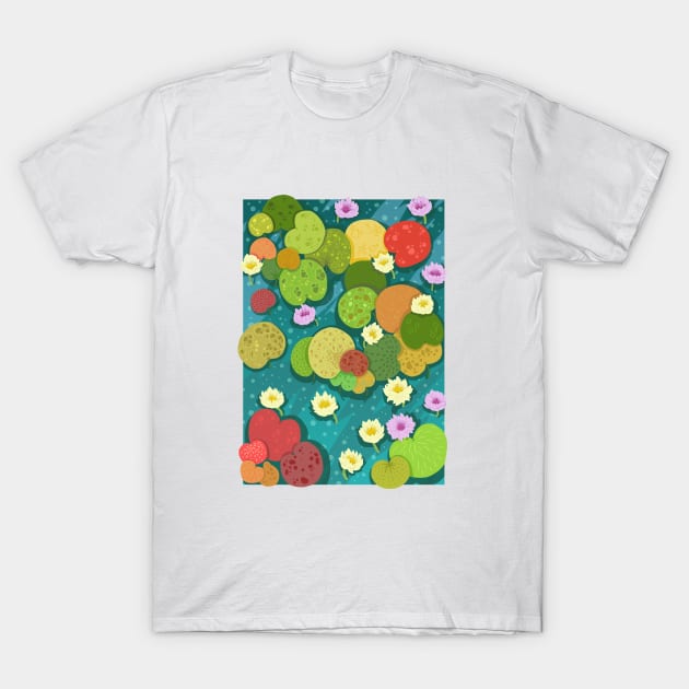 Waterlily T-Shirt by beesants